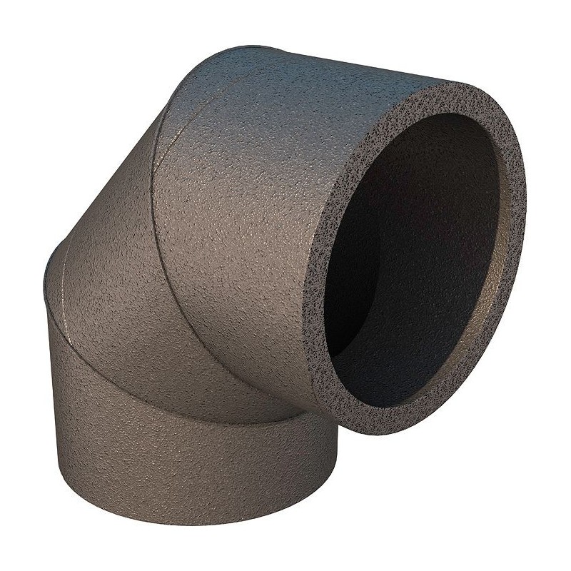 Ubbink coude isole pour système ventilation D 200-230mm 90°