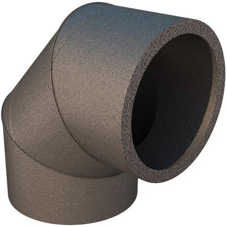 Ubbink coude isole pour système ventilation D 200-230mm 90°