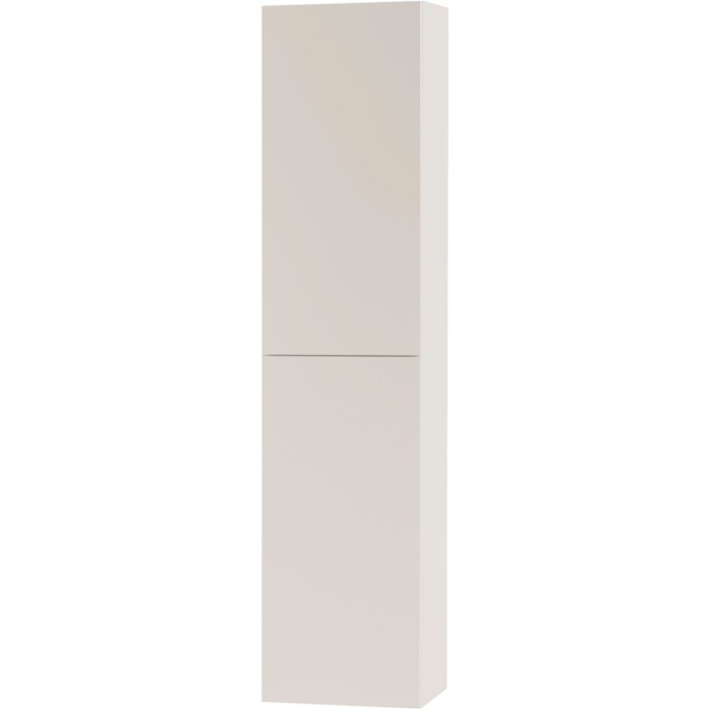 Colonne haute puro 2 portes 40cm push-open beige satin