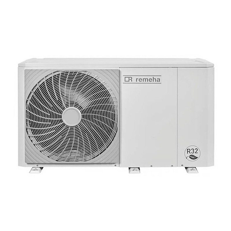 Remeha unité extérieur hybride air/eau pac monobloc elga/mercuria ACE H 8kW 230V
