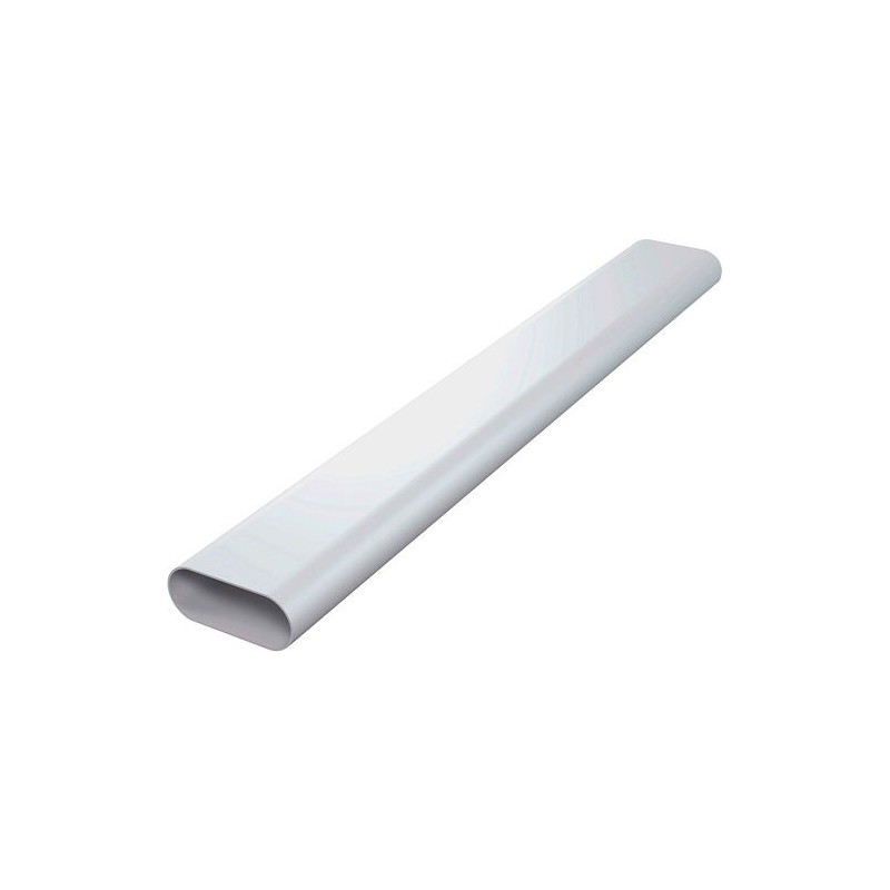 Duco conduit ovale rigide oval ducoflex 163x68x1150mm