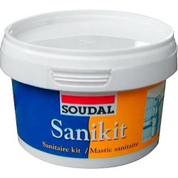 Soudal mastic sanitaire sanikit pot 400g