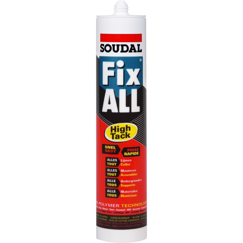 Soudal fix-all high tack 290ml blanc