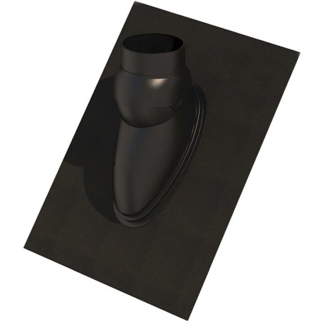 Ubbink panneau universel pour tous marques passage de toit jusqu'à 131mm (inclus) 15-55°
