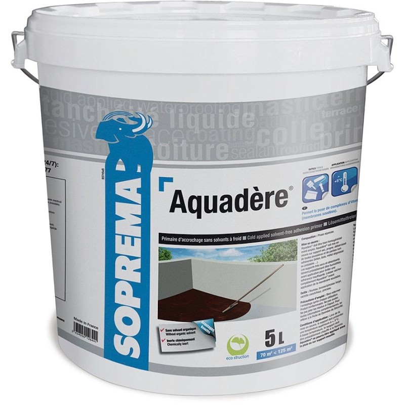 Soprema primer à séchage rapide Aquadère (3m²/L) 25L