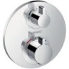 Hansgrohe set de finition + robinet d'arrêt ecostat S chrome