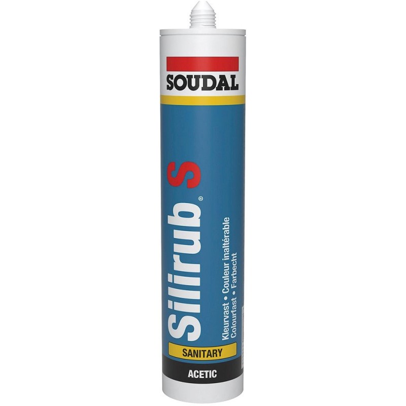 Soudal silicone S cartouche 310ml brun