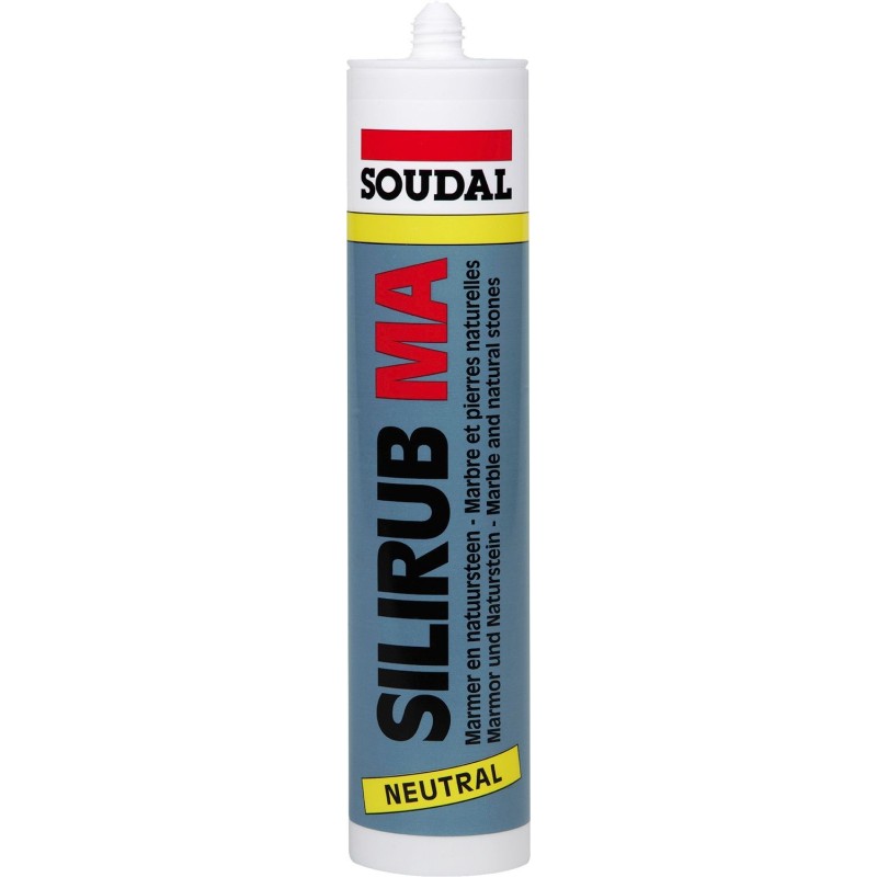 Soudal silicone MA à cartouche 310ml transparent