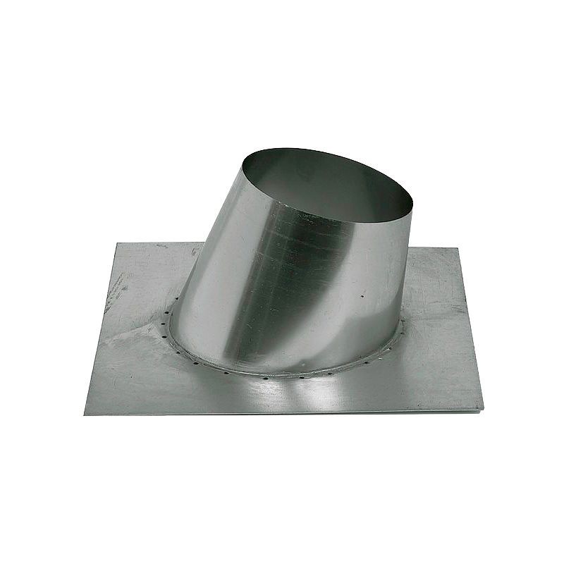 Ubbink solin pour passage de toit toit inox 200mm 5°-25°