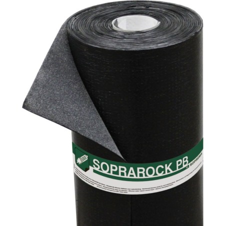 Soprema membrane d'étanchéité soprarock p3 t/f polyester k180 10m