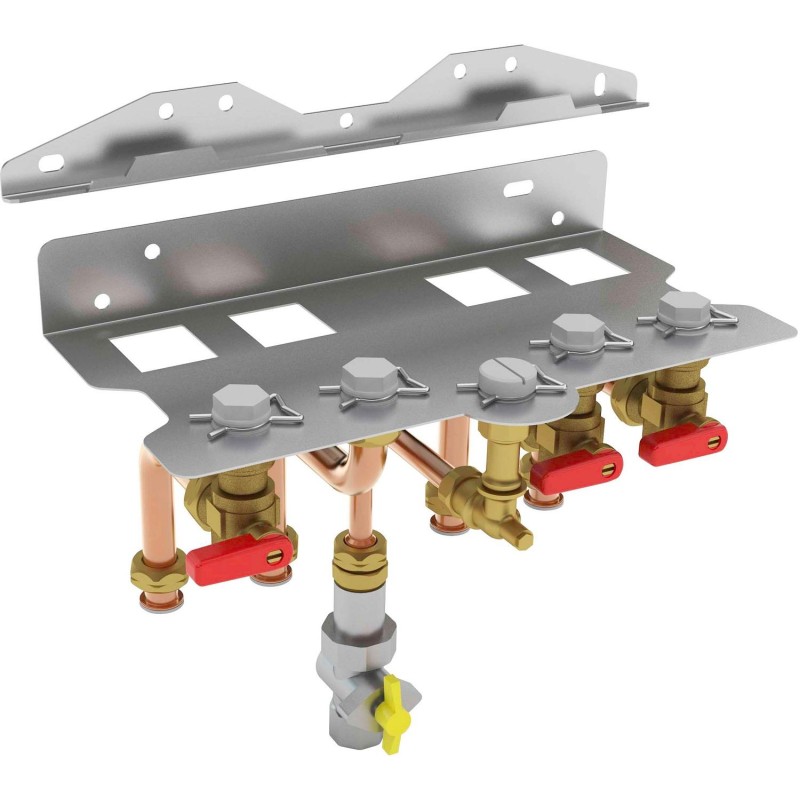 Bulex plaque de montage pour thermomaster AS en thema condens AS