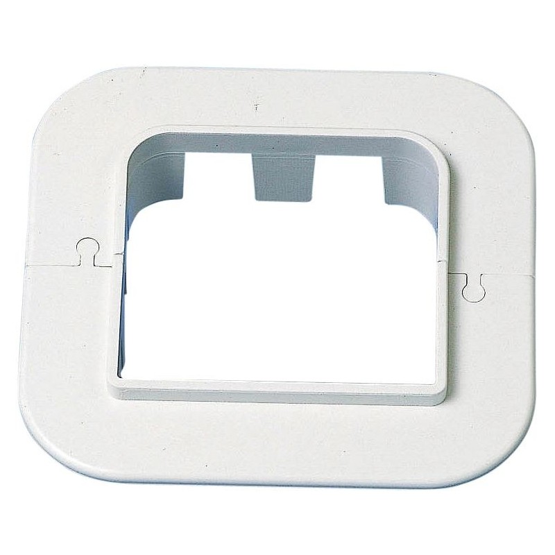 Rosace speediduct 70 ivoire