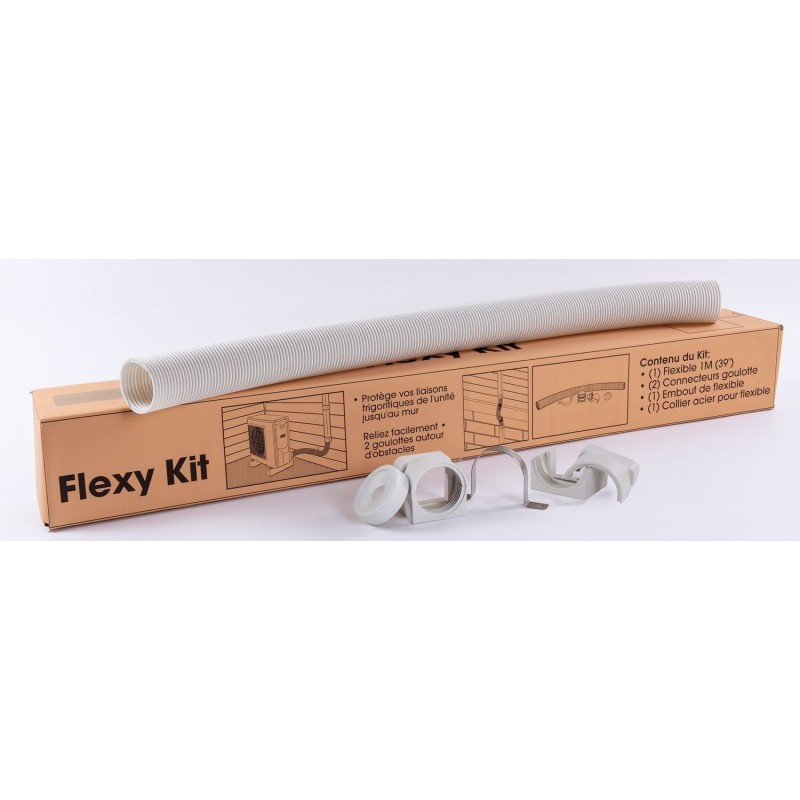 Flexy kit pour speediduct 105 1m ivoire