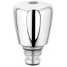 Kludi poignée + mécanisme terra 1/2" eau chaude chrome