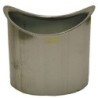 Filetage zinc rond gouttière demi-lune 100mm