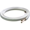 Liaison frigorifique isolé en cuivre duo 1/4"-5/8" rouleau 10m