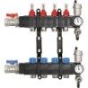 Kit collecteurs synthétique complet chauffage sol D-floor 4 circuits 3/4" eurocone