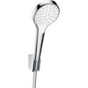 Hansgrohe garniture de bain Porter's-croma select s 1jet 125cm blanc-chrome