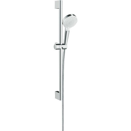 Hansgrohe set de douche crometta vario ecosmart 65cm blanc-chrome