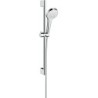 Hansgrohe set de douche unica croma-croma select S vario 65cm ecosmart blanc-chrome