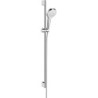 Hansgrohe garniture de douche Croma select s vario 90cm blanc-chrome