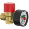 Flamco soupape de sécurité prescomano 1/2"3kg