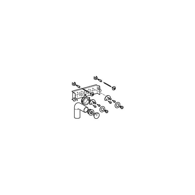 Geberit set lavabo gis sans raccord