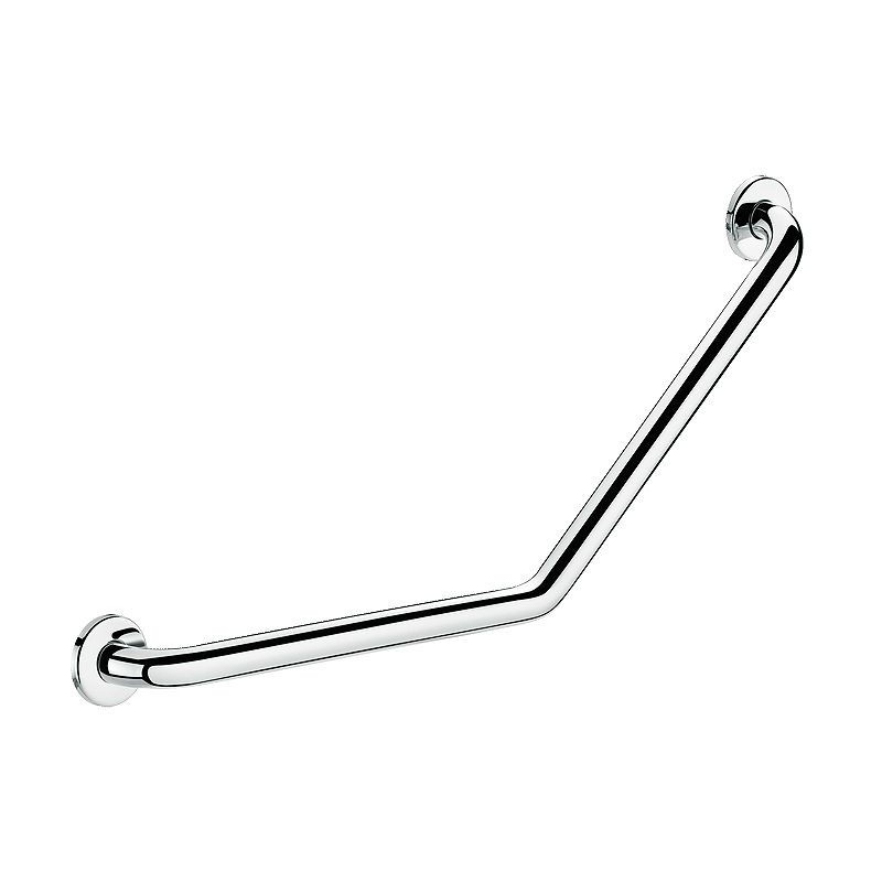Delabie support équerre 135° 40x40cm diamètre 32mm inox brillant