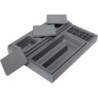 Division tiroir universel combo/molto/newform gris