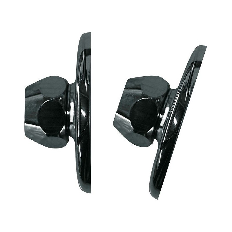 Applique à compression (2pièces) pour porte rideau 18mm