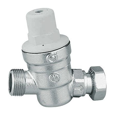 Caleffi régulateur pression eau 3/4" chrome 1-6 bar + écrou libre 3/4"F