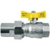 Soper robinet + raccords nat/prop/but 4/4"FF