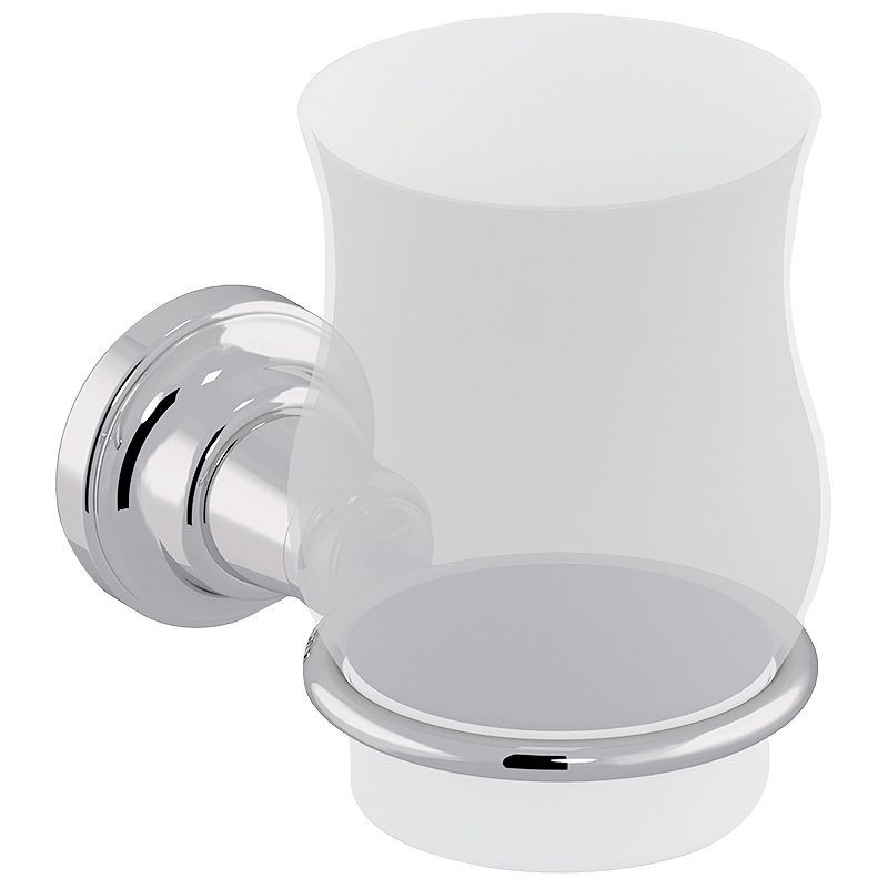 RVB verre + support flamant butler ni