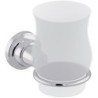 RVB verre + support flamant butler ni