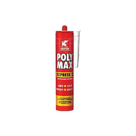 Griffon colle de montage polymax Pro Xpress cartouche blanc 435GR