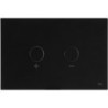 Oli plaque de commande 2-touches blink pneumatique noir