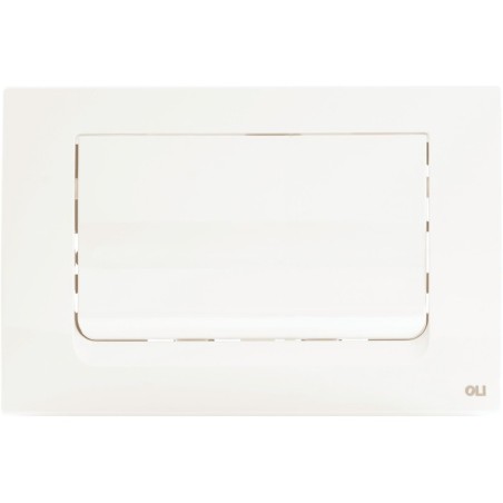 Oli plaque de commande 1 touches Project blanc