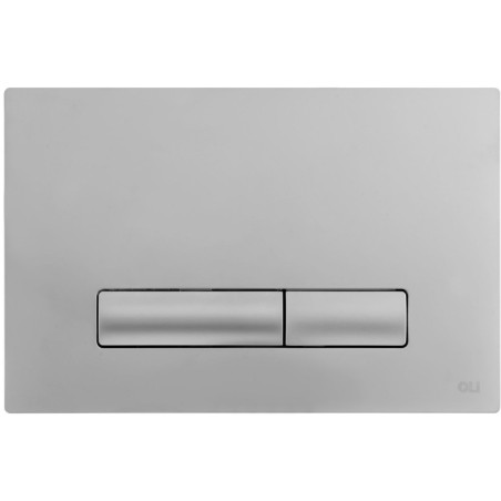 Oli plaque de commande 2touches Glam chrome mat