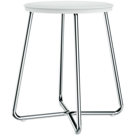 Cosmic tabouret architect chrome/blanc