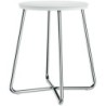Cosmic tabouret architect chrome/blanc