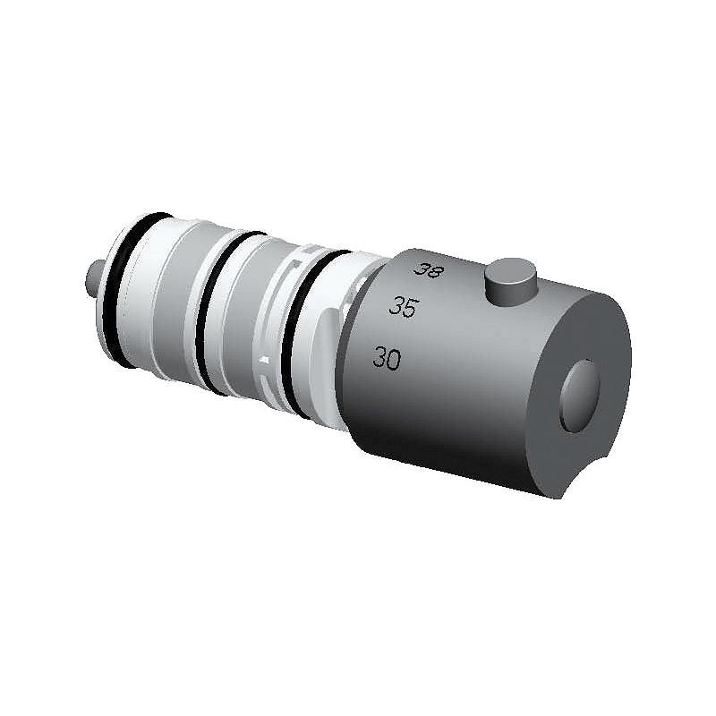 Elément thermostatique + poignée Nordica pour set encastré BIN014