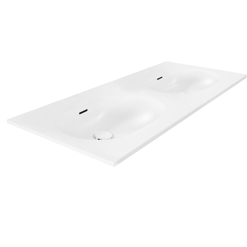 Tablette Molto/Puro/Forest 120x50cm 2 lavabo xonyx