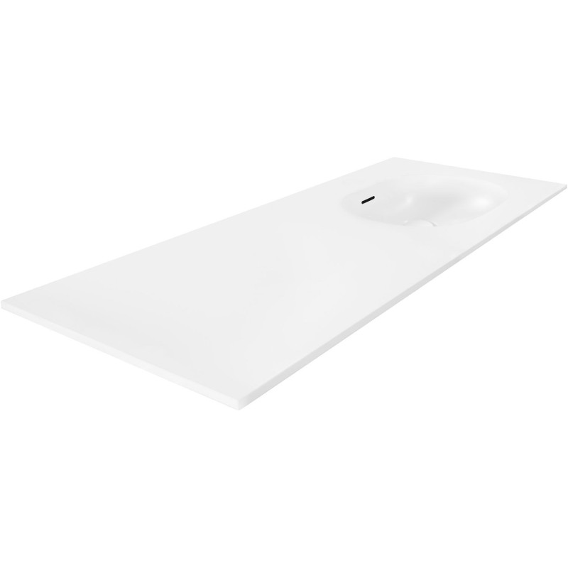 Tablette Molto/Puro/Craft/Forest 140x50cm 1 lavabo droite xonyx