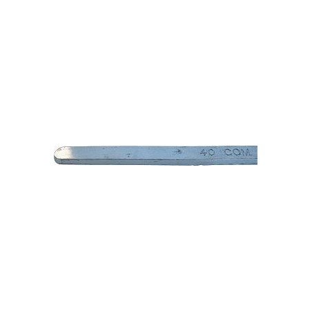 Soudure zinc 40% commerciale baguette plate 750g