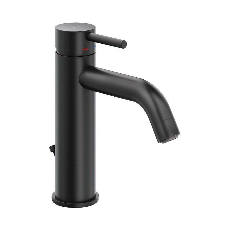 Nobili mitigeur lavabo Live new vidage automatique noir mat