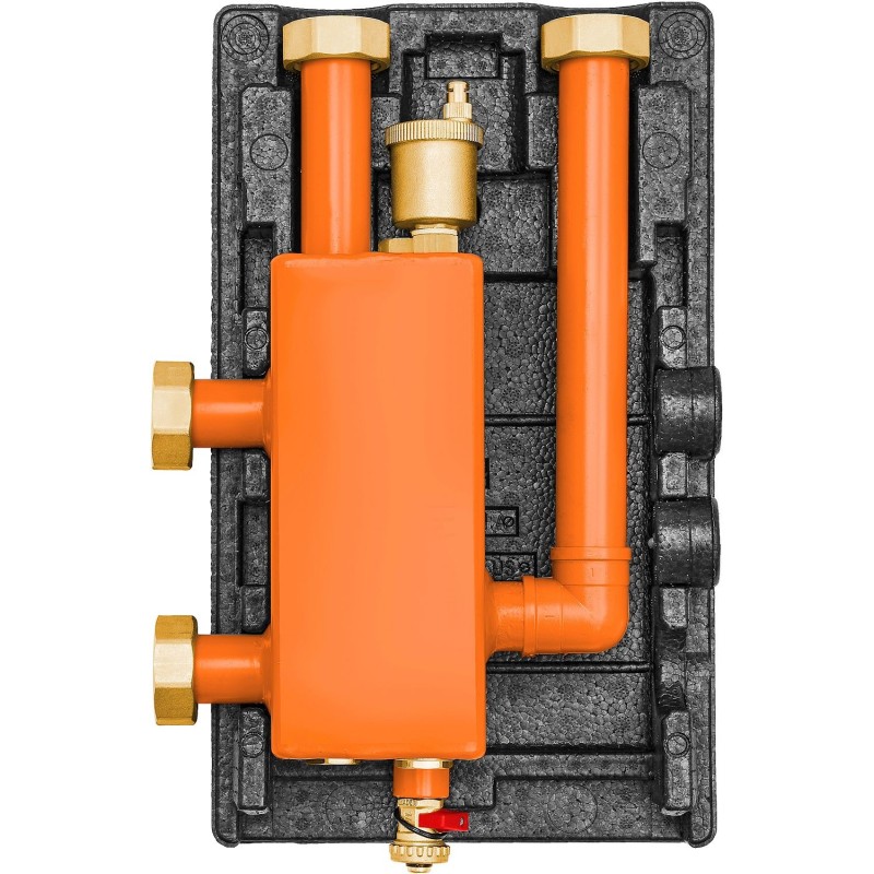 Meibes bouteille casse-pression avec separateur d'air et de boues DN32 kw70