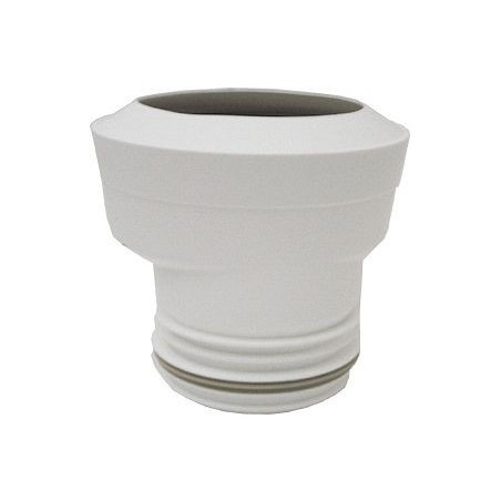 Nicoll sortie WC nervurée universelle excentrique 100mm 100-110