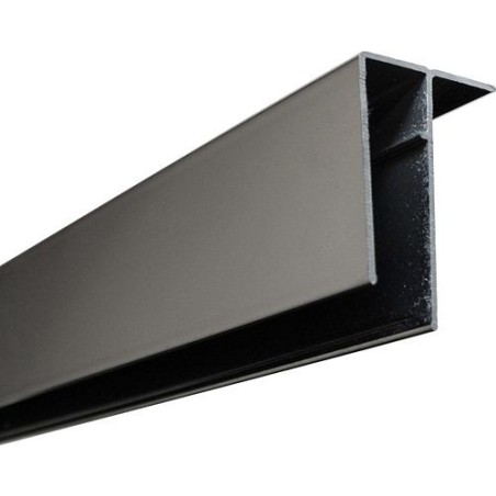 Profil de prolongement twist novellini 15mm pour porte pivotante/coulisante/paroi fixe gauche/droite chrome