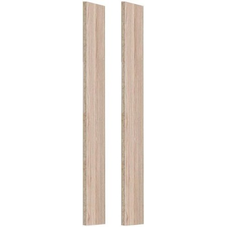 Paroi latérale pour armoire de toilette Molto (set 2 pièces) chêne nature