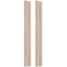 Paroi latérale pour armoire de toilette Molto (set 2 pièces) chêne nature